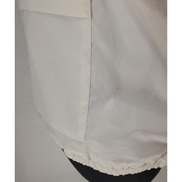 Clean Girl Soft Girl White Windbreaker Coat Jacket | Tommy Hilfiger Girls 12/14 - Picture 3 of 8